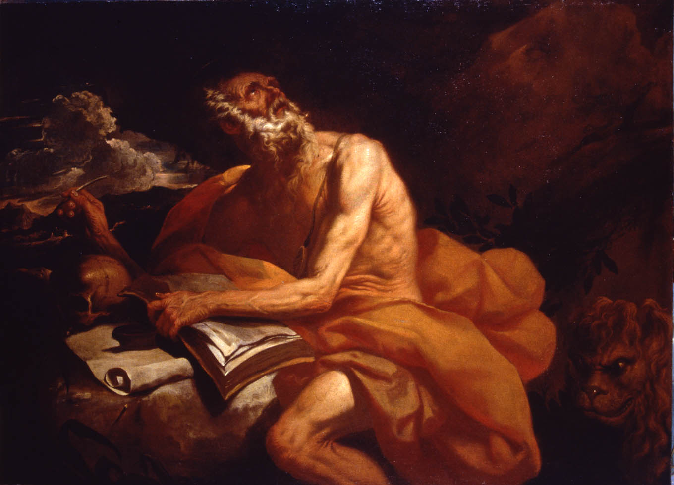 Visione di san Girolamo – Musei Nazionali di Genova – Palazzo Reale